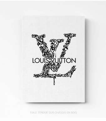 Tableau Louis Vuitton sur toile tendue